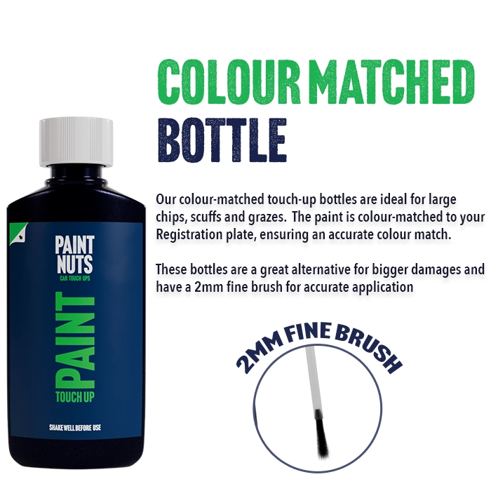 PaintNuts Colour Match Bottle Set with Paint, Scuff Paste, Lacquer and Primer